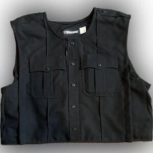 Blauer FLEXRS ARMORSKIN XP Black Carrier Vest Cover Utility Tactical Gear Large